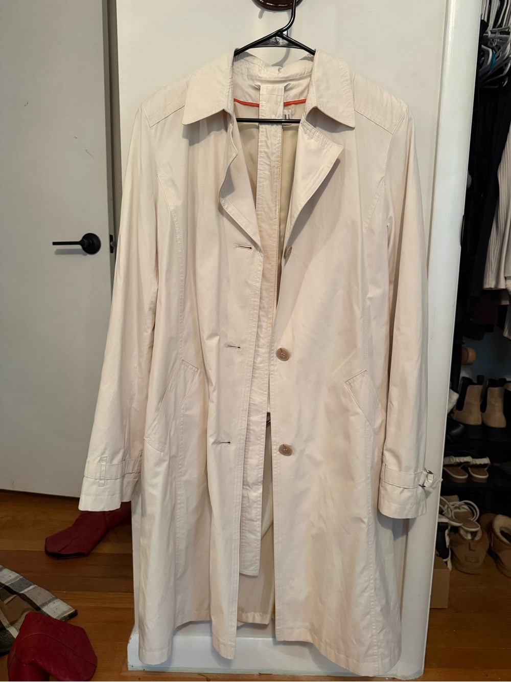 Vintage Beige Trench Coat